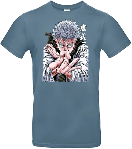 Gojo Limitless Domain JJK - otaku apparel, manga art style, Gojo Satoru, Jujutsu, limitless, domain expansion, white hair, cool anime tee - Standard T-Shirt