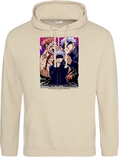 Gojo Sukuna Ultimate Showdown JJK - Gojo Satoru, Sukuna, Jujutsu, ultimate battle, manga clash, strongest vs king, anime rivalry, JJK gift - Standard Hoodie