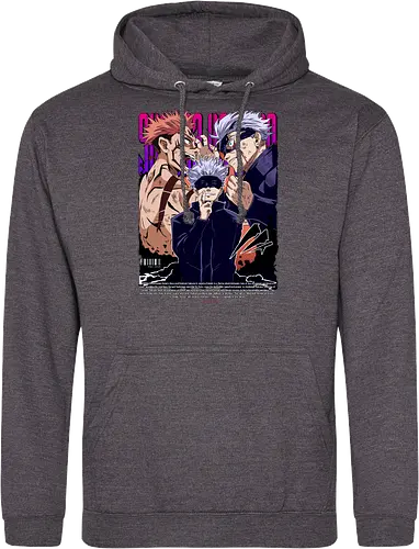 Gojo Sukuna Ultimate Showdown JJK - Gojo Satoru, Sukuna, Jujutsu, ultimate battle, manga clash, strongest vs king, anime rivalry, JJK gift - Standard Hoodie