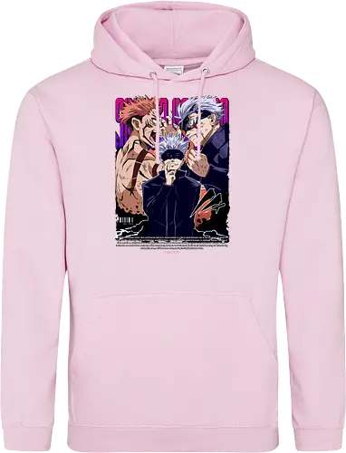 Gojo Sukuna Ultimate Showdown JJK - Gojo Satoru, Sukuna, Jujutsu, ultimate battle, manga clash, strongest vs king, anime rivalry, JJK gift - Standard Hoodie