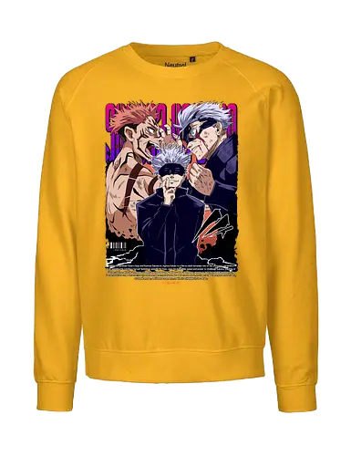 Gojo Sukuna Ultimate Showdown JJK - Gojo Satoru, Sukuna, Jujutsu, ultimate battle, manga clash, strongest vs king, anime rivalry, JJK gift - Fairtrade Sweatshirt