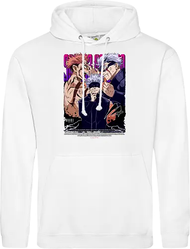 Gojo Sukuna Ultimate Showdown JJK - Gojo Satoru, Sukuna, Jujutsu, ultimate battle, manga clash, strongest vs king, anime rivalry, JJK gift - Standard Hoodie