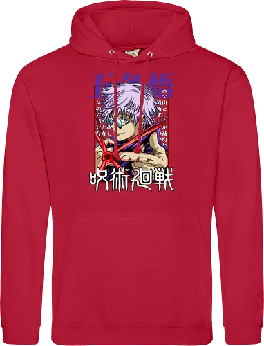 Gojo Satoru Reborn Legend Jujutsu - Jujutsu, legend returns, manga portrait, iconic sorcerer, anime lover gift, JJK aesthetic, white hair warrior, Gojo Satoru - Standard Hoodie