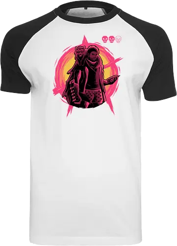 Burn To The Ground  - Dungeo, Crawler, Carl, Princess, Donut - Raglan T-Shirt