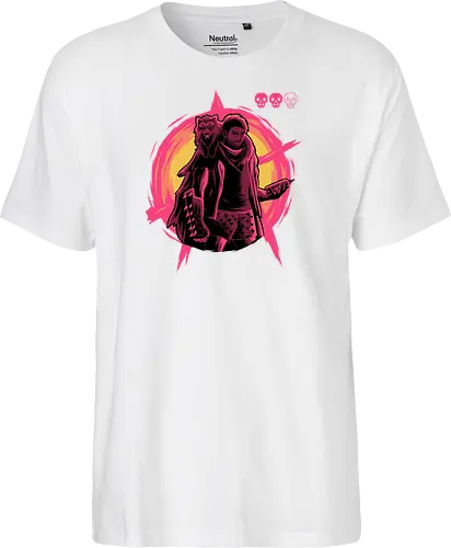 Burn To The Ground  - Dungeo, Crawler, Carl, Princess, Donut - Fairtrade T-Shirt