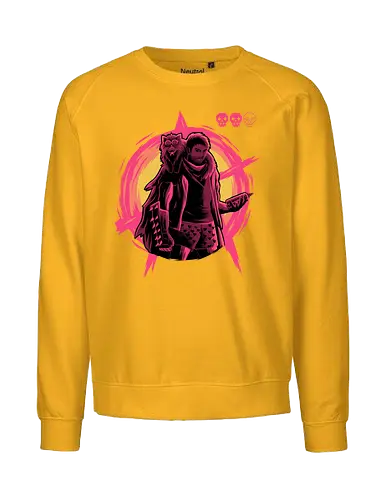 Burn To The Ground  - Dungeo, Crawler, Carl, Princess, Donut - Fairtrade Sweatshirt