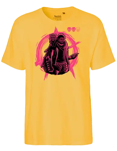 Burn To The Ground  - Dungeo, Crawler, Carl, Princess, Donut - Fairtrade T-Shirt
