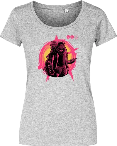 Burn To The Ground  - Dungeo, Crawler, Carl, Princess, Donut - Damen T-Shirt