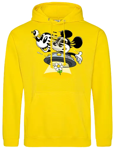 Freaky Alien Maus in UFO - Cartoon Horror Sci-Fi Art - freaky Alien Maus Art, Cartoon Horror Sci-Fi Shirt, Maus UFO dunkles Shirt, Horror Cartoon fliegende Untertasse, Skelett Maus Sci-Fi Art, dunkles rotes Pop Art, alternativer freaky Maus UFO, verrückte Cartoon Sci-Fi Mode, Maus Entführung Blume Art, Underground dunkles Geek Sci-Fi, Horror Nostalgie Cartoon, Punk Maus UFO Cartoon, alternative Sci-Fi Shirt, dunkle Retro Maus Art, chaotischer roter Cartoon Sci-Fi - Standard Hoodie