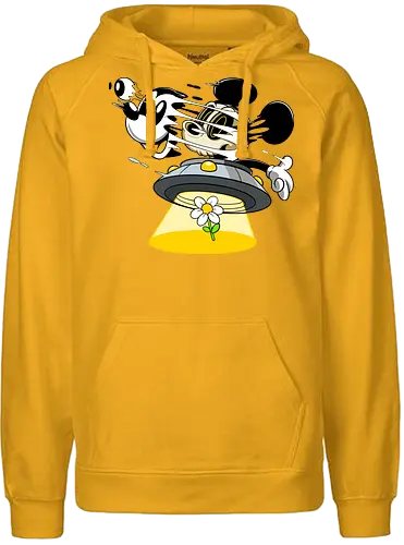 Freaky Alien Maus in UFO - Cartoon Horror Sci-Fi Art - freaky Alien Maus Art, Cartoon Horror Sci-Fi Shirt, Maus UFO dunkles Shirt, Horror Cartoon fliegende Untertasse, Skelett Maus Sci-Fi Art, dunkles rotes Pop Art, alternativer freaky Maus UFO, verrückte Cartoon Sci-Fi Mode, Maus Entführung Blume Art, Underground dunkles Geek Sci-Fi, Horror Nostalgie Cartoon, Punk Maus UFO Cartoon, alternative Sci-Fi Shirt, dunkle Retro Maus Art, chaotischer roter Cartoon Sci-Fi - Fairtrade Hoodie