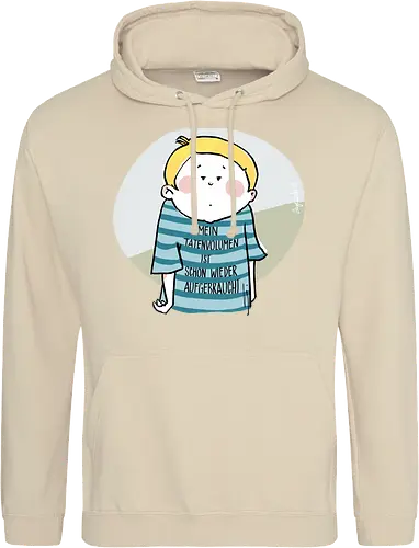 Mein Tatenvolumen.. - Ringelpulli, Weisheit, Spruch, Motivation - Standard Hoodie