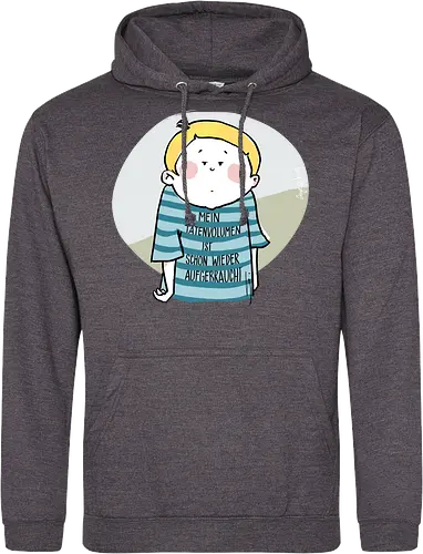 Mein Tatenvolumen.. - Ringelpulli, Weisheit, Spruch, Motivation - Standard Hoodie