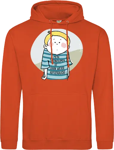Mein Tatenvolumen.. - Ringelpulli, Weisheit, Spruch, Motivation - Standard Hoodie