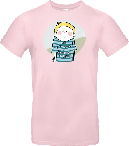 Mein Tatenvolumen.. - Ringelpulli, Weisheit, Spruch, Motivation - Standard T-Shirt