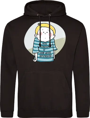 Mein Tatenvolumen.. - Ringelpulli, Weisheit, Spruch, Motivation - Standard Hoodie
