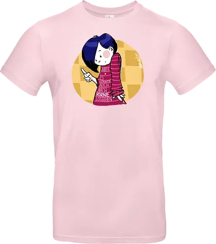 Nach vorne - Ringelpulli, Weisheit, Spruch, Motivation - Standard T-Shirt