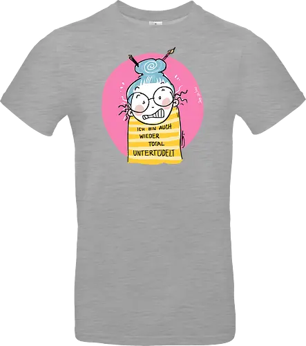 Untertüdelt - ringelpulli, Weisheit, Spruch, Motivation, Tüdeltied - Standard T-Shirt