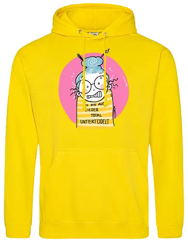 Untertüdelt - ringelpulli, Weisheit, Spruch, Motivation, Tüdeltied - Standard Hoodie
