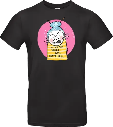 Untertüdelt - ringelpulli, Weisheit, Spruch, Motivation, Tüdeltied - Standard T-Shirt