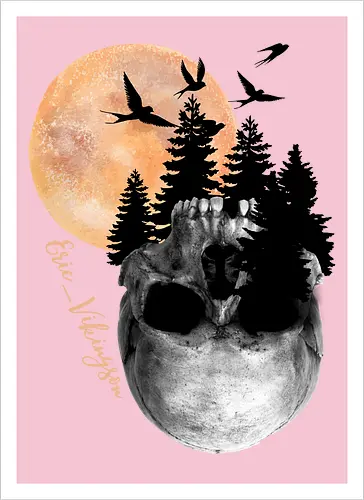 Skull - Kunstdruck