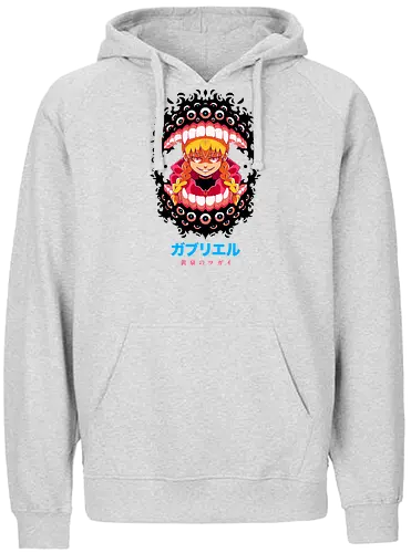 DEADLY BITE - yomi no tugai, gabu, gabby, tsugai, Alchemist, anime, manga - Fairtrade Hoodie