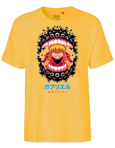 DEADLY BITE - yomi no tugai, gabu, gabby, tsugai, Alchemist, anime, manga - Fairtrade T-Shirt