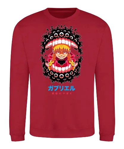 DEADLY BITE - yomi no tugai, gabu, gabby, tsugai, Alchemist, anime, manga - Sweatshirt