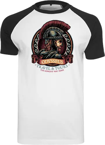 Odysseus Travel and Tours - Movie, film, myth, adventure, poem, action, fantasy, mythic - Raglan T-Shirt