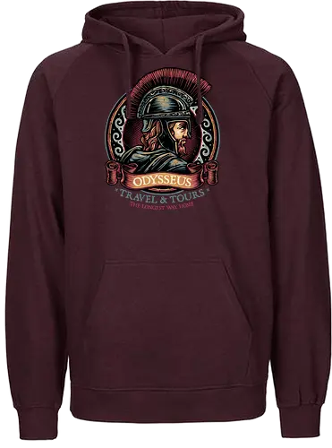 Odysseus Travel and Tours - Movie, film, myth, adventure, poem, action, fantasy, mythic - Fairtrade Hoodie