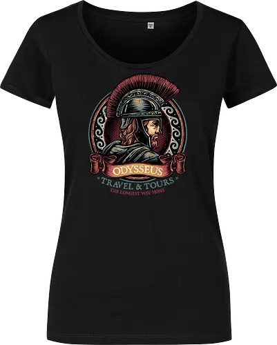 Odysseus Travel and Tours - Movie, film, myth, adventure, poem, action, fantasy, mythic - Damen T-Shirt