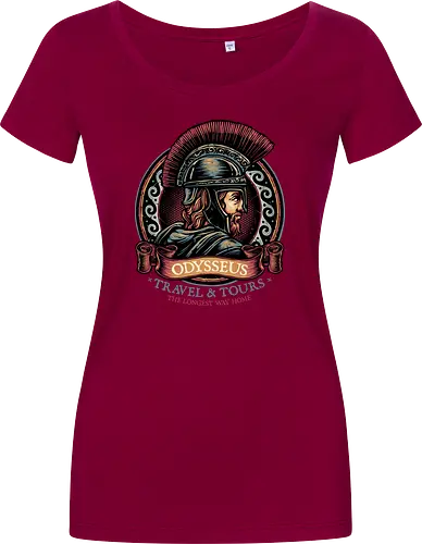 Odysseus Travel and Tours - Movie, film, myth, adventure, poem, action, fantasy, mythic - Damen T-Shirt