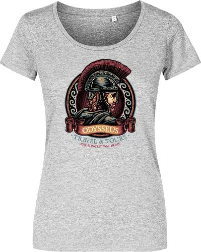 Odysseus Travel and Tours - Movie, film, myth, adventure, poem, action, fantasy, mythic - Damen T-Shirt