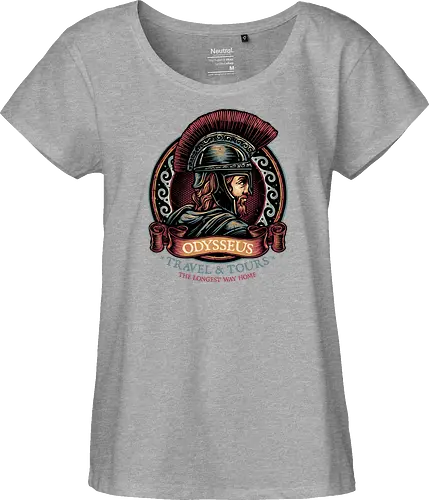 Odysseus Travel and Tours - Movie, film, myth, adventure, poem, action, fantasy, mythic - Fairtrade Girl Shirt