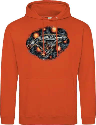 The Stars is waiting for us - TV show, TV series, retro, space, science fiction, sci-fi, spaceship - Standard Hoodie