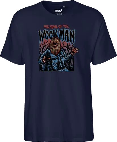 The Howl of the Wookman - science fiction, Movie, film, galaxy, galactic, sci-fi - Fairtrade T-Shirt