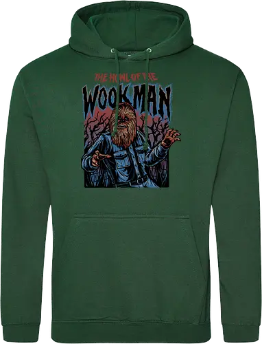 The Howl of the Wookman - science fiction, Movie, film, galaxy, galactic, sci-fi - Standard Hoodie