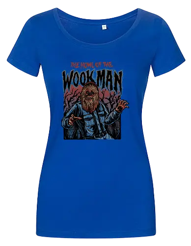 The Howl of the Wookman - science fiction, Movie, film, galaxy, galactic, sci-fi - Damen T-Shirt