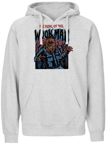 The Howl of the Wookman - science fiction, Movie, film, galaxy, galactic, sci-fi - Fairtrade Hoodie