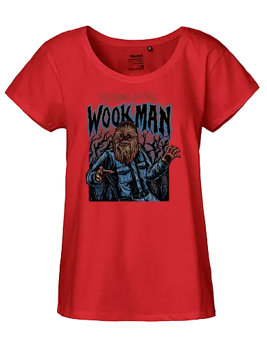 The Howl of the Wookman - science fiction, Movie, film, galaxy, galactic, sci-fi - Fairtrade Girl Shirt