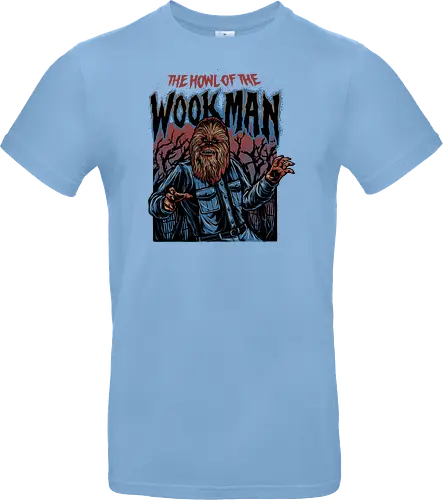 The Howl of the Wookman - science fiction, Movie, film, galaxy, galactic, sci-fi - Standard T-Shirt
