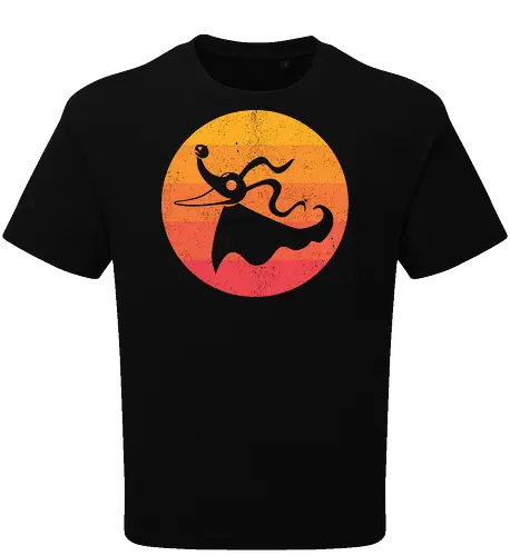 Nightmare Ghost Dog For Halloween - trick or treat, halloween, christmas, cute animals, dog lover, ghost dog, halloween dog, horror, humor, jack o lantern, nightmare, pumpkin, puppy, scary, spooky - Oversize T-Shirt