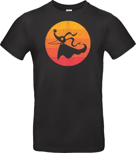 Nightmare Ghost Dog For Halloween - trick or treat, halloween, christmas, cute animals, dog lover, ghost dog, halloween dog, horror, humor, jack o lantern, nightmare, pumpkin, puppy, scary, spooky - Standard T-Shirt