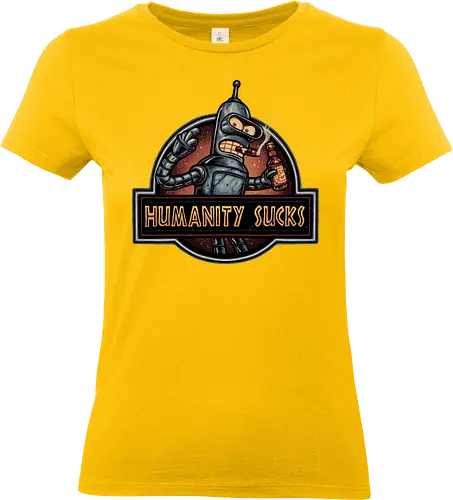 Robot against Humanity - comedy, humor, robot, TV series, animated, animation, sitcom, space, sci-fi - Standard T-Shirt (Frauen)