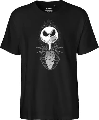 Nightmare Before Pixels - 8bits, halloween, 90s, bats, bones, death, horror, nightmare, pixelart, pumpkin, scary, skeleton, skull, spooky - Fairtrade T-Shirt