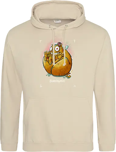 Yoga - Blumenpose - Monsta, Monster, Yoga - Standard Hoodie