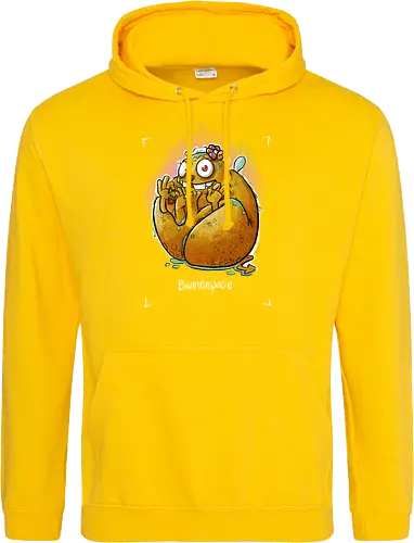 Yoga - Blumenpose - Monsta, Monster, Yoga - Standard Hoodie