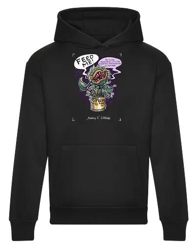 "Audrey 2" (2026) - Monster, Monsta, fleischfressende Pflanze, vegan, glutenfrei, Audrey, Seymour, Horrorladen - Heavyweight Hoodie