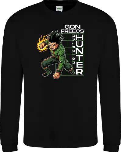 Gon Freecs - Hunter X Hunter - hxh, gon, hunter x hunter, anime gift, jjk, Pirate, gon freecs - Sweatshirt