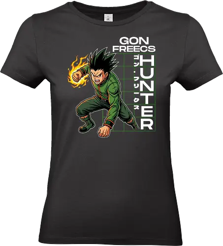Gon Freecs - Hunter X Hunter - hxh, gon, hunter x hunter, anime gift, jjk, Pirate, gon freecs - Standard T-Shirt (Frauen)