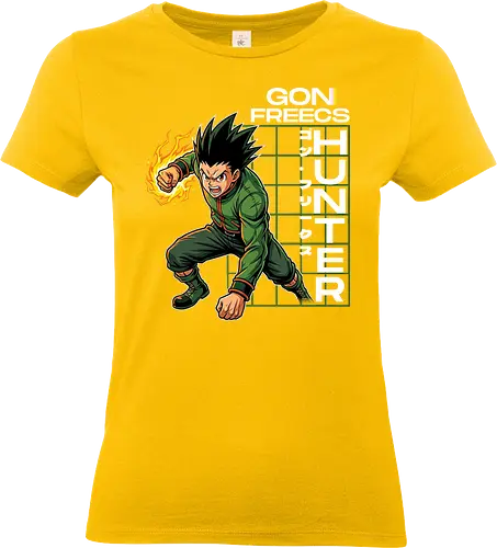 Gon Freecs - Hunter X Hunter - hxh, gon, hunter x hunter, anime gift, jjk, Pirate, gon freecs - Standard T-Shirt (Frauen)